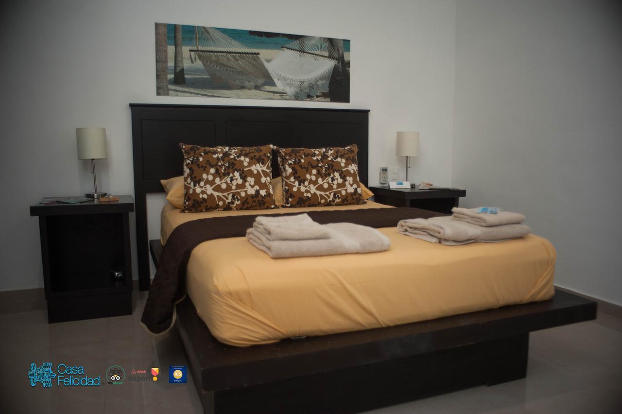Casa Felicidad B&B Room & Kitchen Playa del Carmen Buitenkant foto
