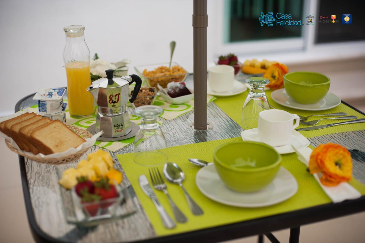 Casa Felicidad B&B Room & Kitchen Playa del Carmen Buitenkant foto
