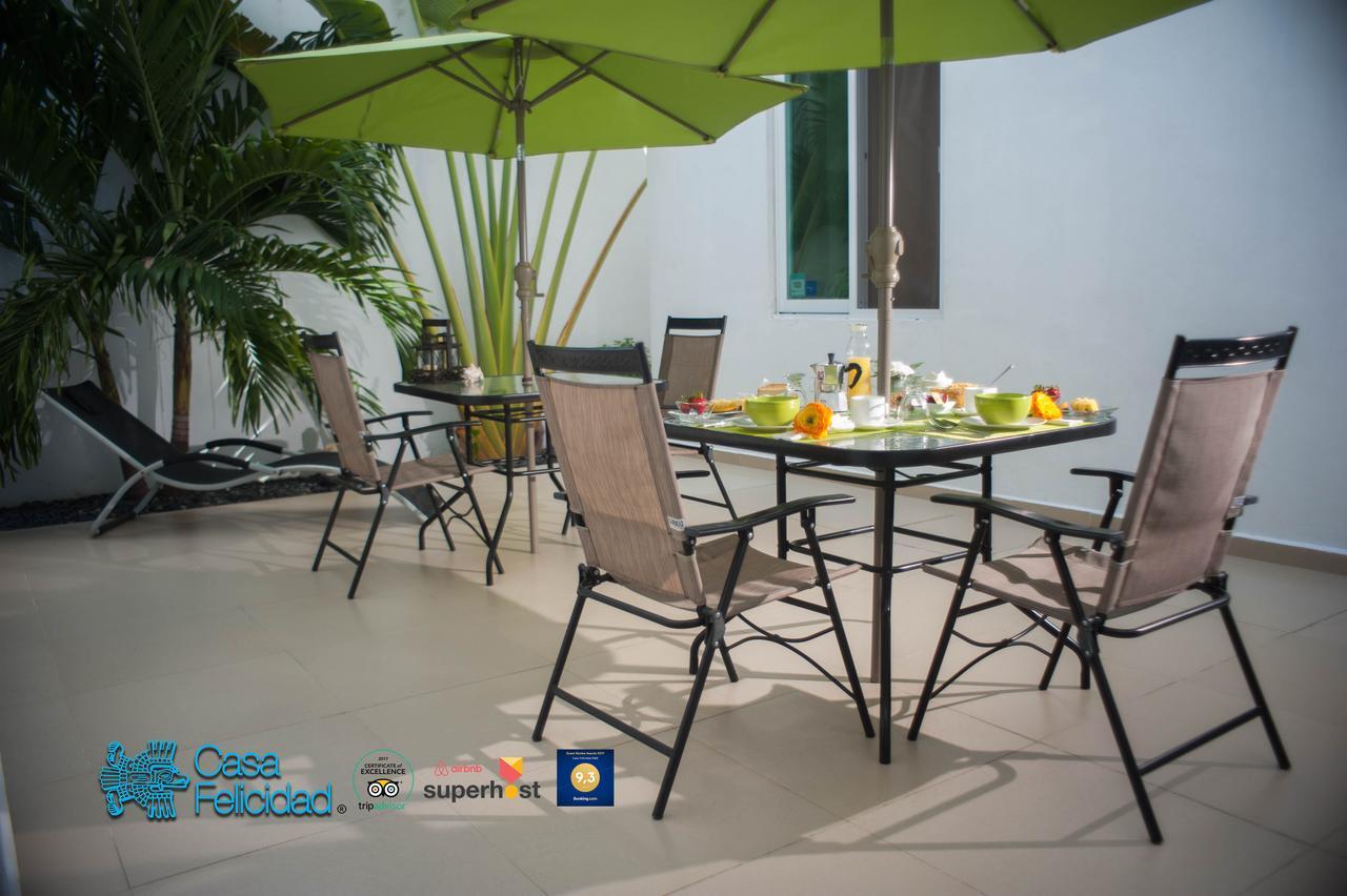 Casa Felicidad B&B Room & Kitchen Playa del Carmen Buitenkant foto